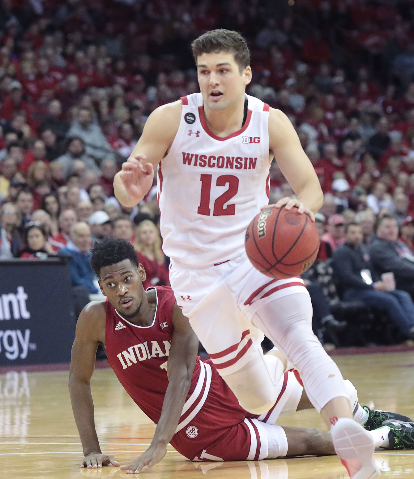 Badgers 84, Hoosiers 64